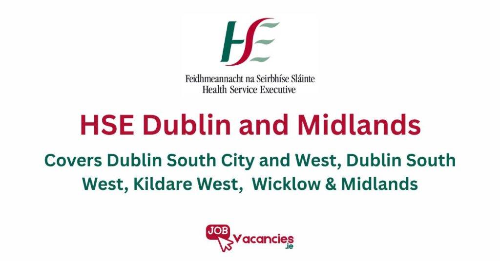 Staff Nurse Mental Health Dublin South HSE
