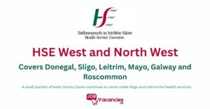 hse west and north west job vacancies