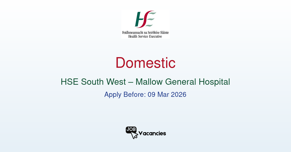 Domestic Mallow General Hospital Cork
