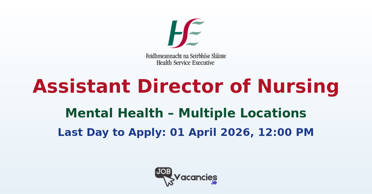Assistant Director of Nursing Mental Health