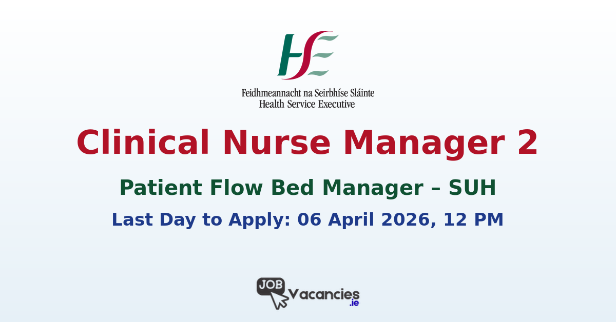 Clinical Nurse Manager 2 Sligo University Hospital