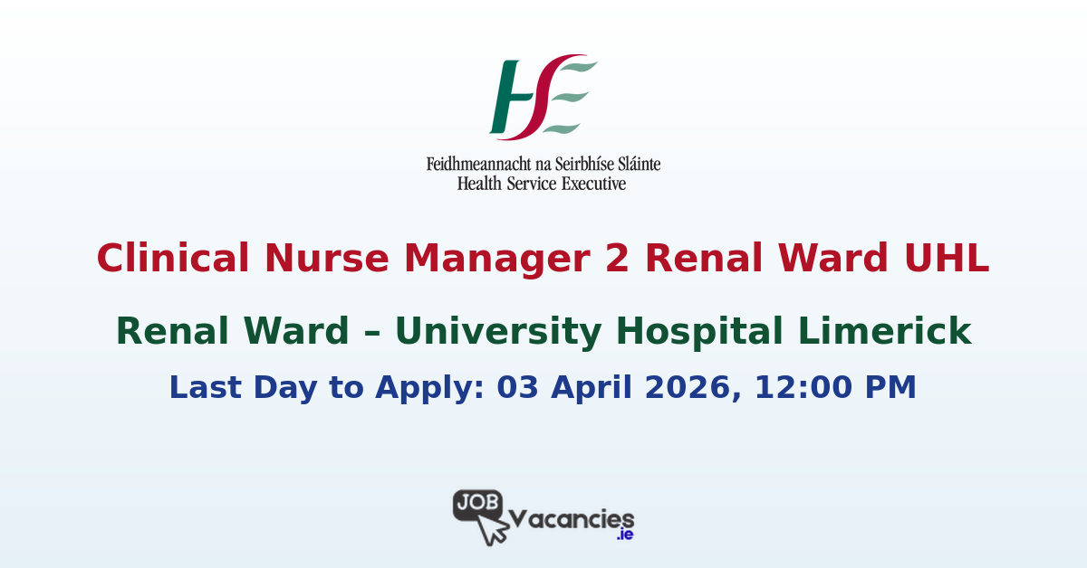 Clinical Nurse Manager 2 Renal Ward UHL