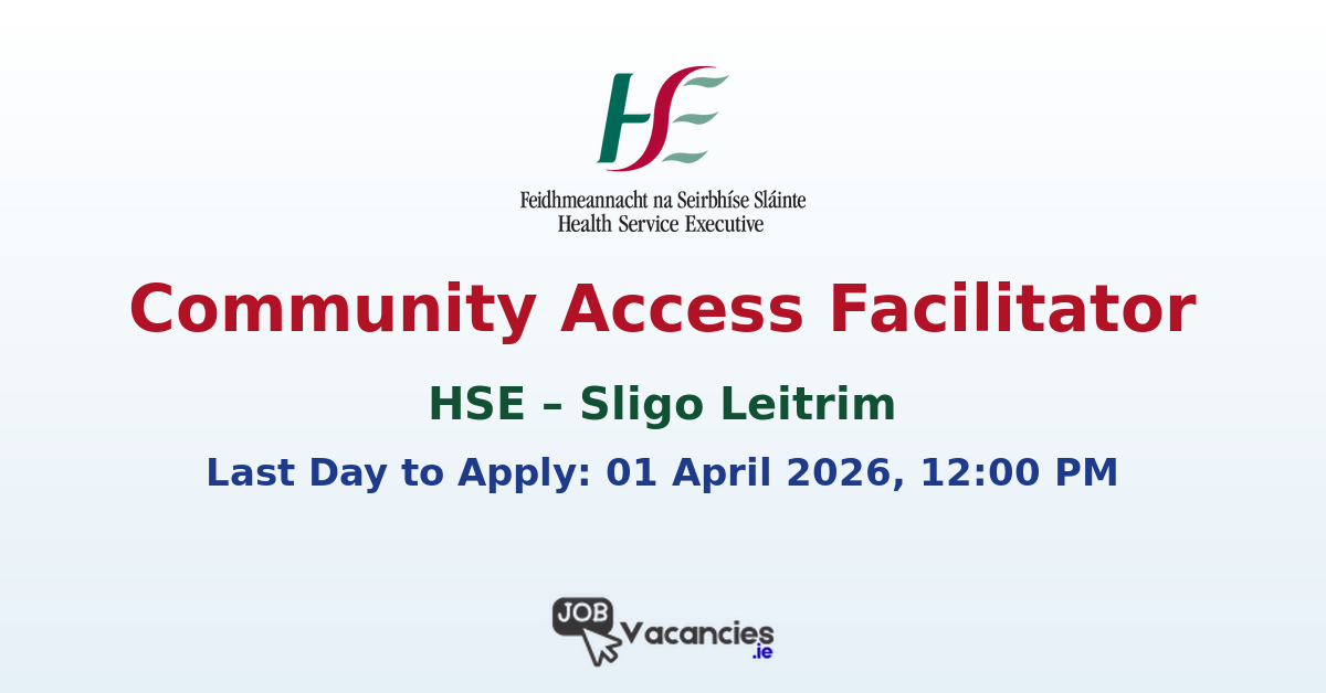 Community Access Facilitator Sligo Leitrim