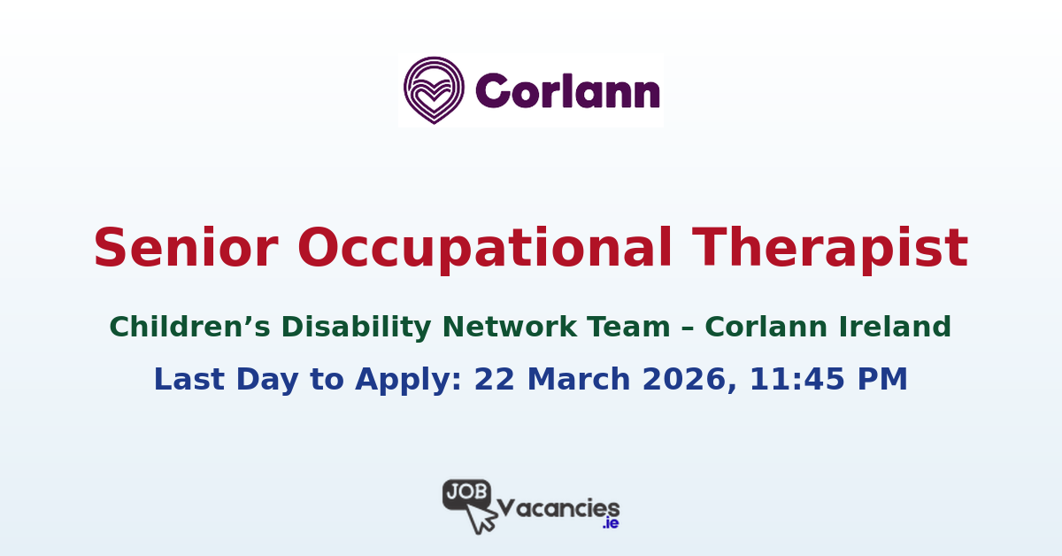 Senior Occupational Therapist Kerry – Corlann