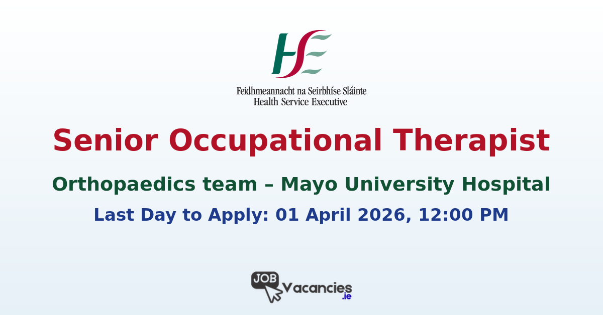 Senior Occupational Therapist Mayo Hospital