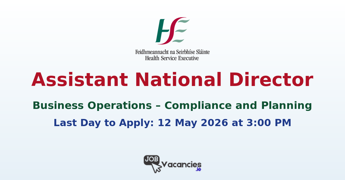 Assistant National Director, Business Operations, Compliance and Planning