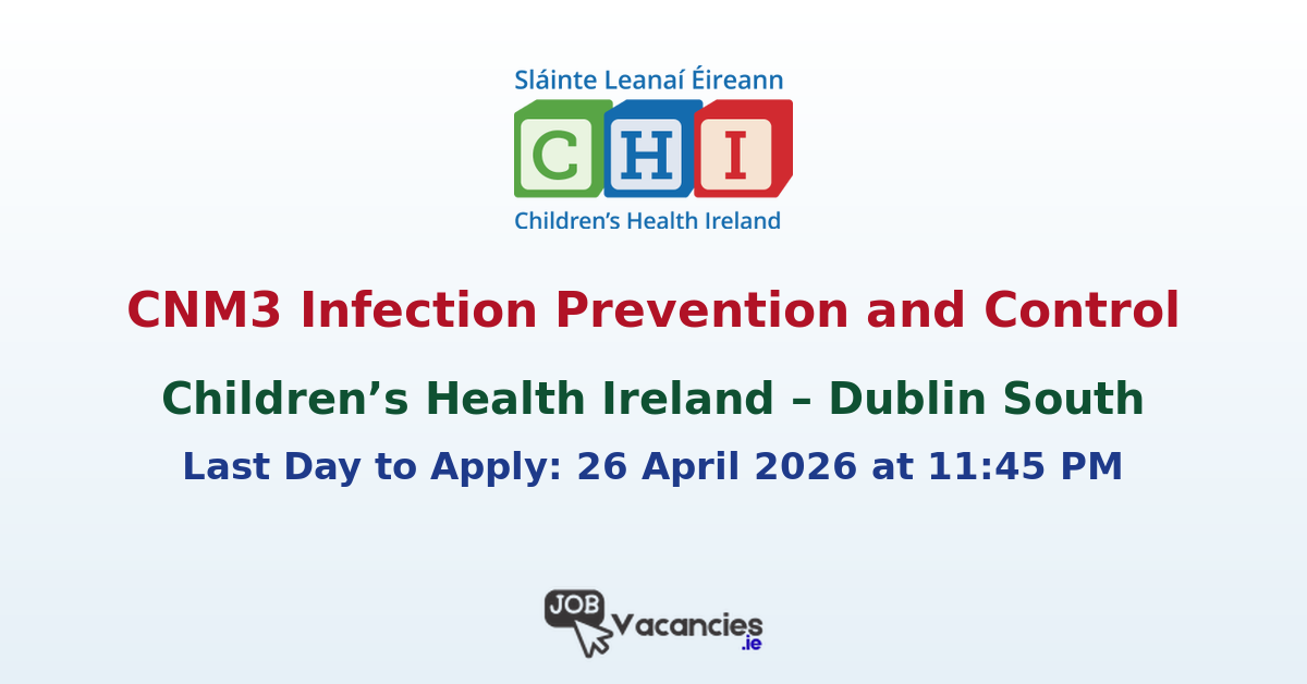 CNM3 Infection Prevention and Control Dublin