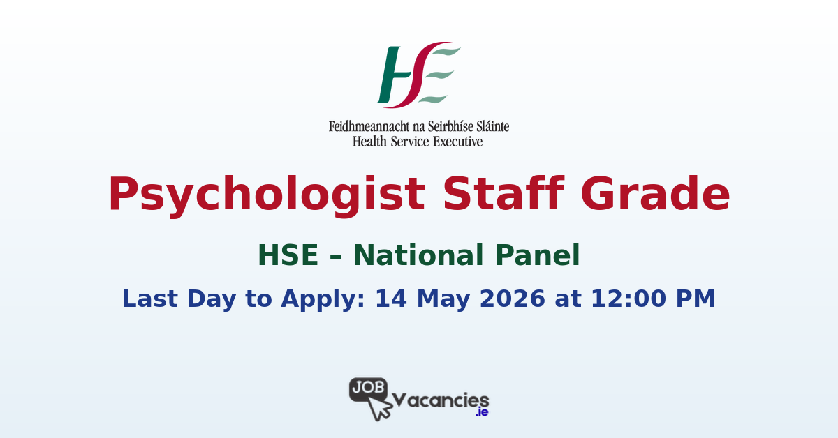 Psychologist Staff Grade – Nationwide Panel