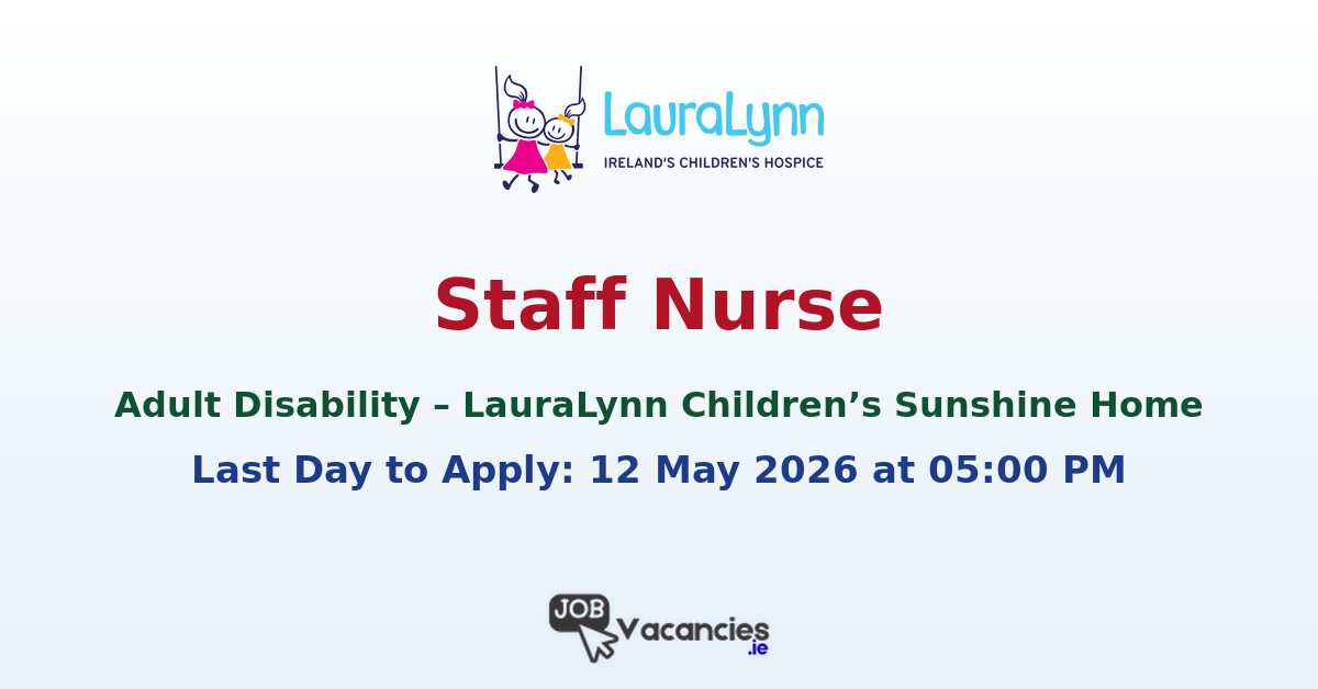 Staff Nurse Adult Disability – Dublin