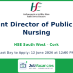 Assistant Director of Public Health Nursing — Cork, HSE
