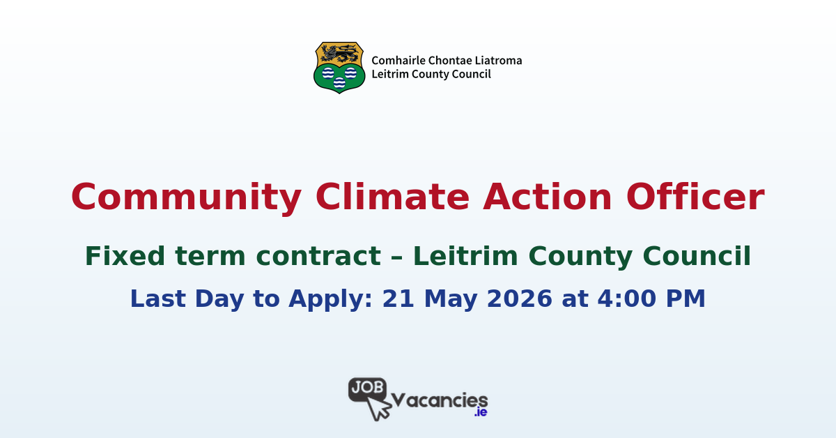 Community Climate Action Officer – Leitrim County Council
