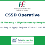 CSSD Operative – Sligo University Hospital