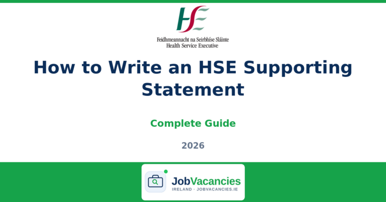 How To Write An Hse Supporting Statement Green 1780096737