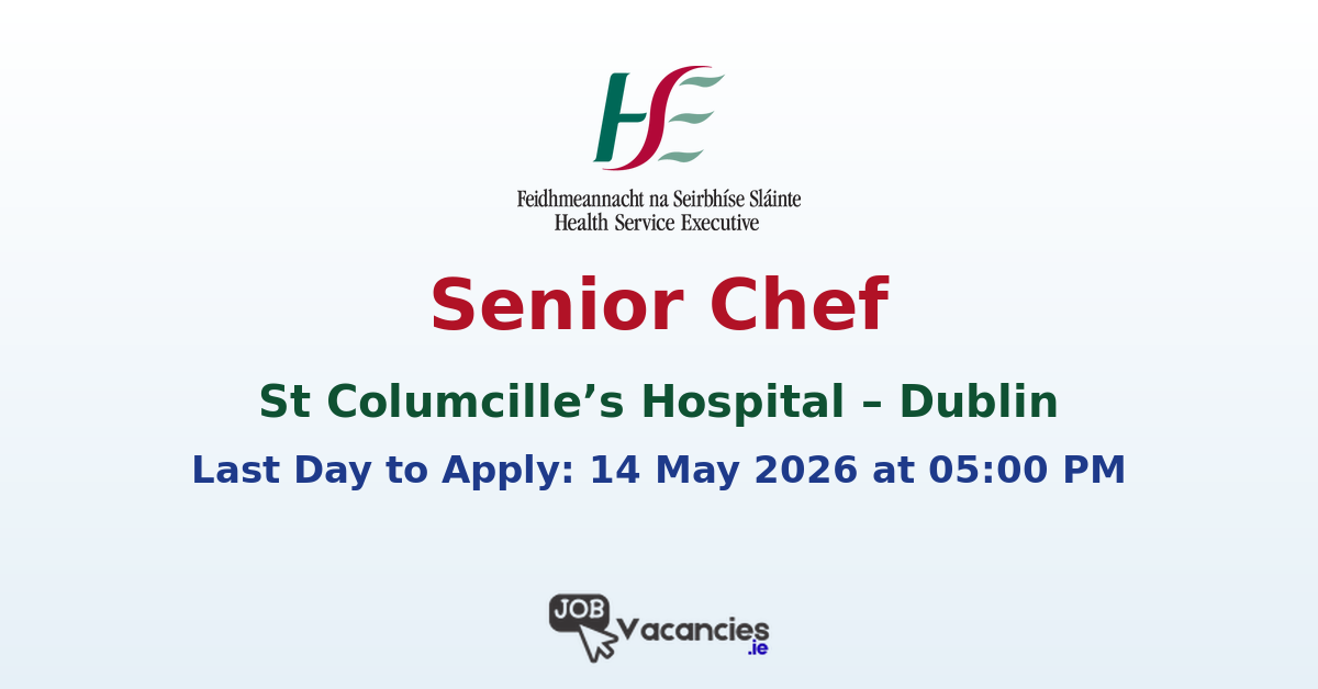 Senior Chef – St Columcille’s Hospital