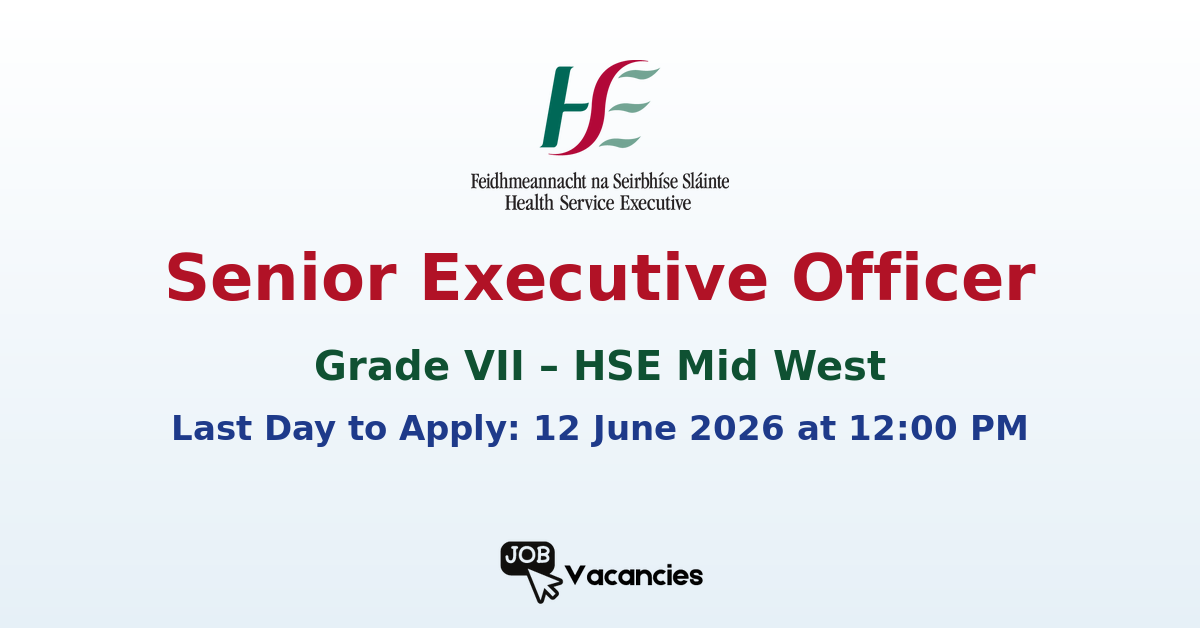 Grade VII Senior Executive Officer – HSE Mid West