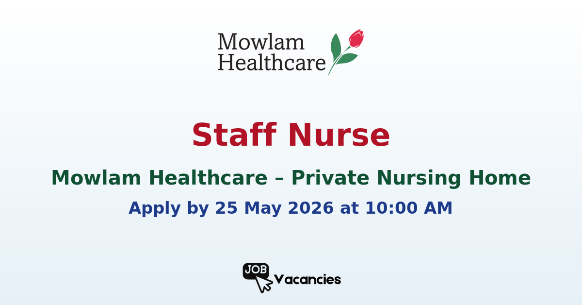 Staff Nurse – Mowlam Healthcare Jobs in Sligo