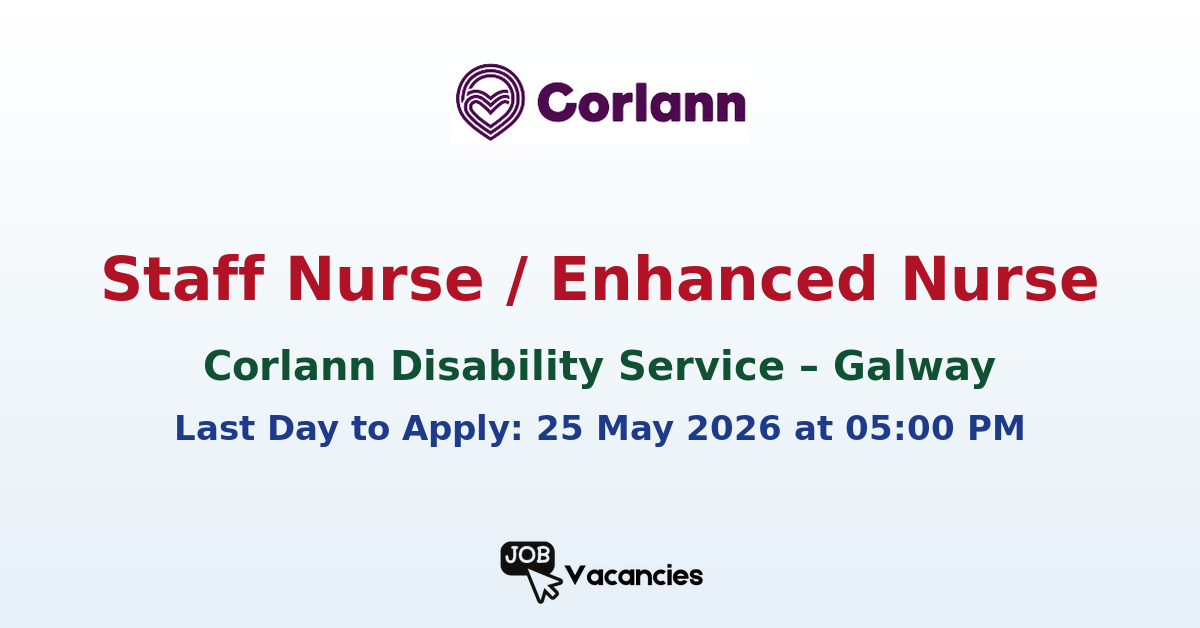 Staff Nurse / Enhanced Nurse – Disability Service Jobs in Galway