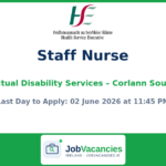Staff Nurse Intellectual Disability Services – Corlann South East