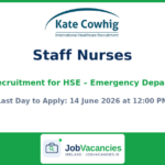 Staff Nurses – Emergency Department Jobs in Dublin
