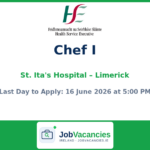 Chef I Job at St. Ita’s Hospital — HSE Mid West Vacancy