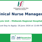 Clinical Nurse Manager 2 Jobs in Tullamore — MRHT