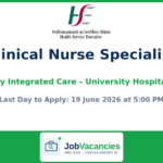 Clinical Nurse Specialist Jobs in Limerick — UHL
