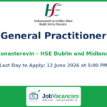 General Practitioner Job in Monasterevin — HSE Dublin and Midlands