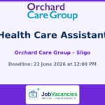 Health Care Assistant — Orchard Care Group, Sligo