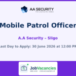 Mobile Patrol Officer Jobs in Sligo — A.A Security