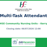 Multi-Task Attendant — Residential Older Persons Services, County Kerry