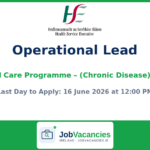 Operational Lead – Integrated Care Programme (Chronic Disease) | Donegal