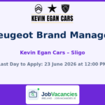 Peugeot Brand Manager Job in Sligo — Kevin Egan Cars