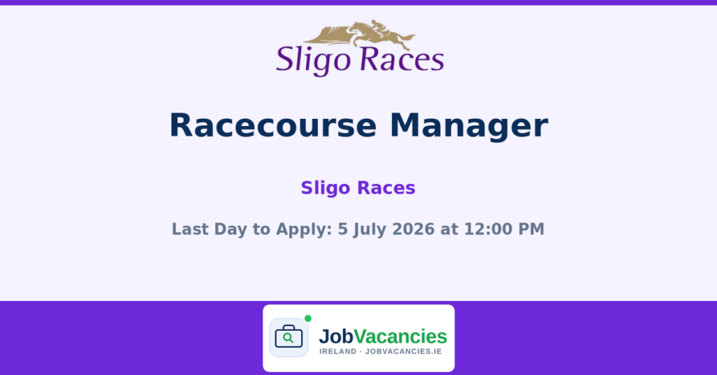 Racecourse Manager — Sligo Races