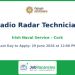 Radio Radar Technician Jobs — Irish Naval Service, Cork