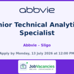 Senior Technical Analytical Specialist — AbbVie, Sligo