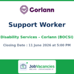 Support Worker (Disability Services) – Corlann (BOCSI)
