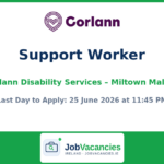 Support Worker — Disability Services, Miltown Malbay – Corlann (BOCSI)