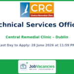 Technical Services Officer Job — Central Remedial Clinic, Dublin
