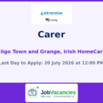 Carer — Sligo Town and Grange, Irish HomeCare