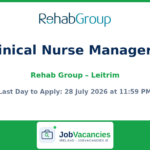 Clinical Nurse Manager 3 – Leitrim