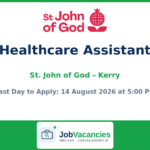 Healthcare Assistant Jobs Kerry | St. John of God