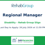 Regional Manager Disability Jobs Sligo | Rehab Group