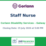 Staff Nurse Jobs Galway City – Corlann Disability Services