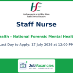 Staff Nurse, Mental Health — National Forensic Mental Health Service